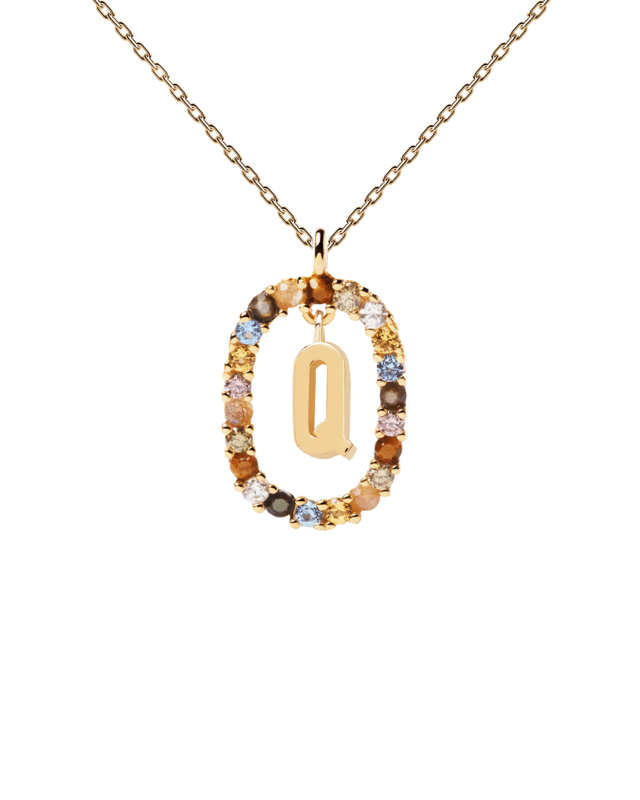 PDPAOLA Letters 2021 Z Necklace