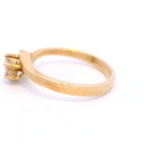 Diamond Cluster Ring in Yellow Gold