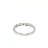9ct White Gold Diamond Set Wedding Band