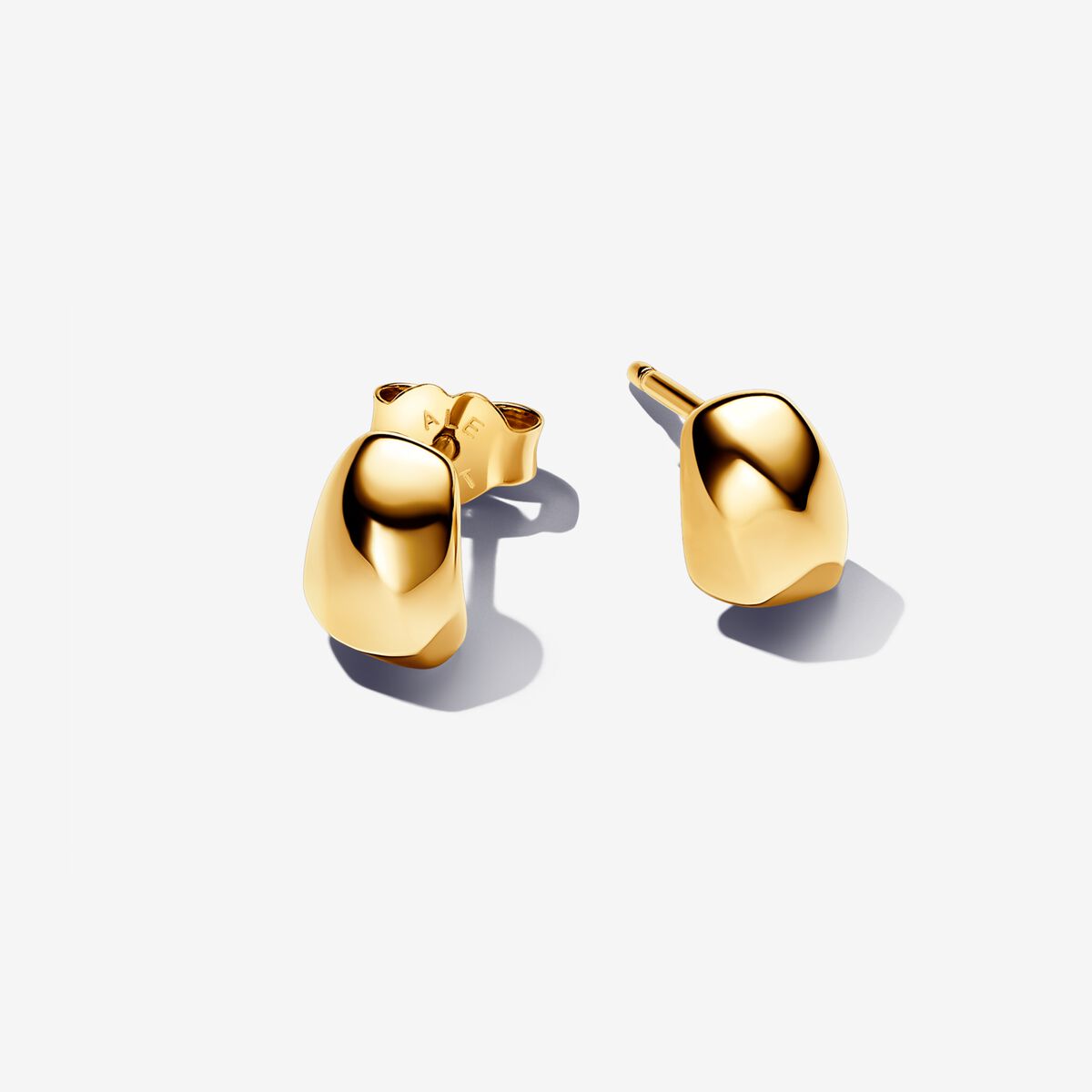 Organically Shaped Stud Earrings