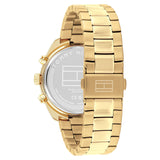 Tommy Hilfiger Gold Steel Cream Dial Chronograph Men's Watch