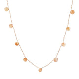Bronzallure Rosary with Natural Stones Necklace