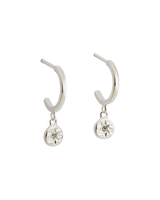 Kirstin Ash Silver Star Coin Hoops Set