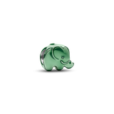 Pandora Green Elephant Mini Charm