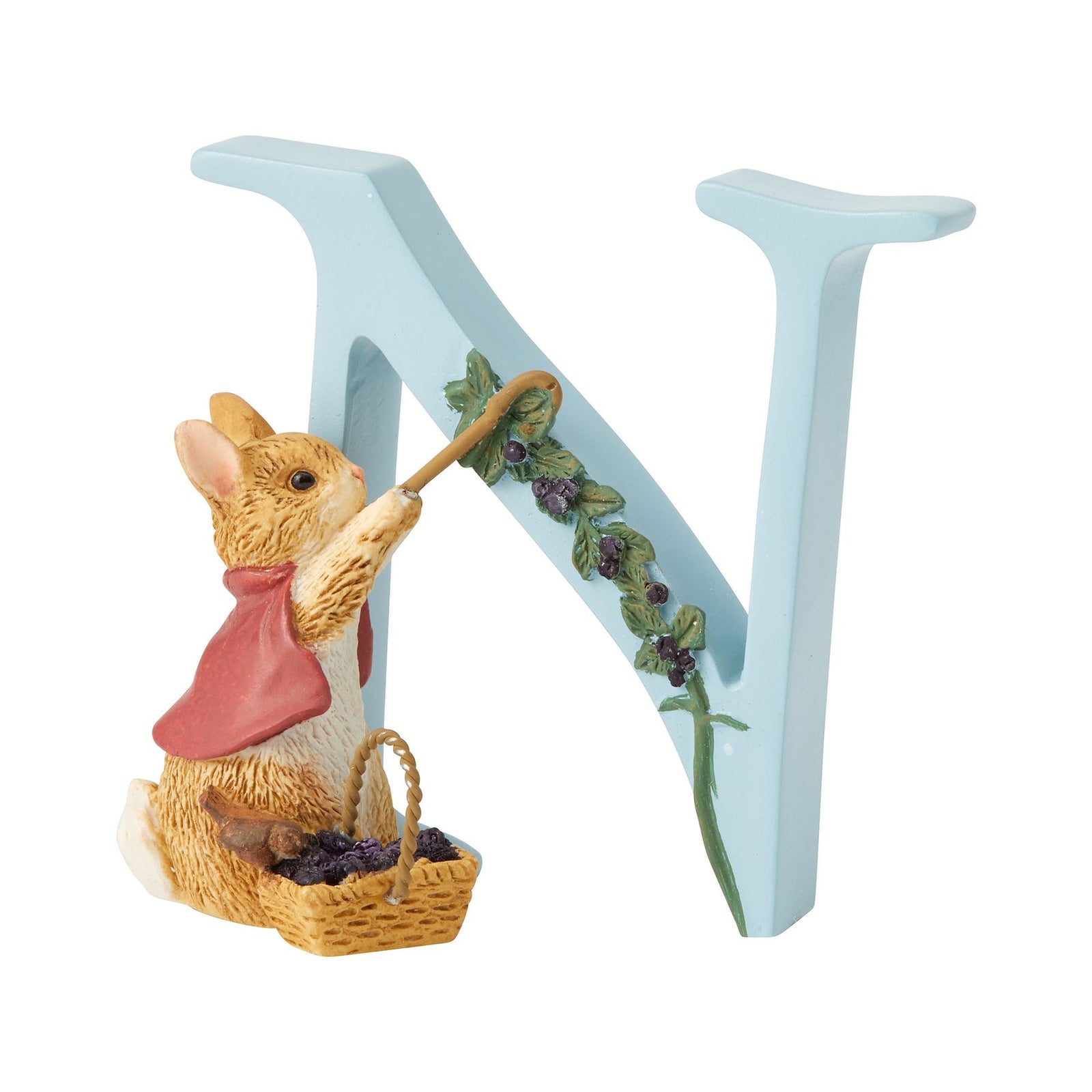 Beatrix Potter Cotton Tail Decorative Alphabet Letter N