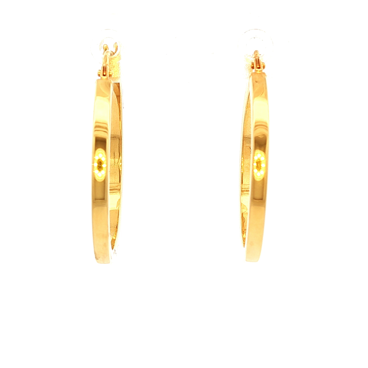 9ct Yellow Gold Hoop Earrings