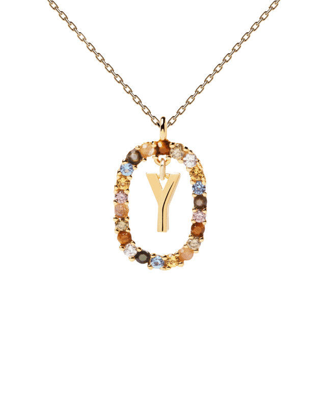 PDPAOLA Letters 2021 Z Necklace
