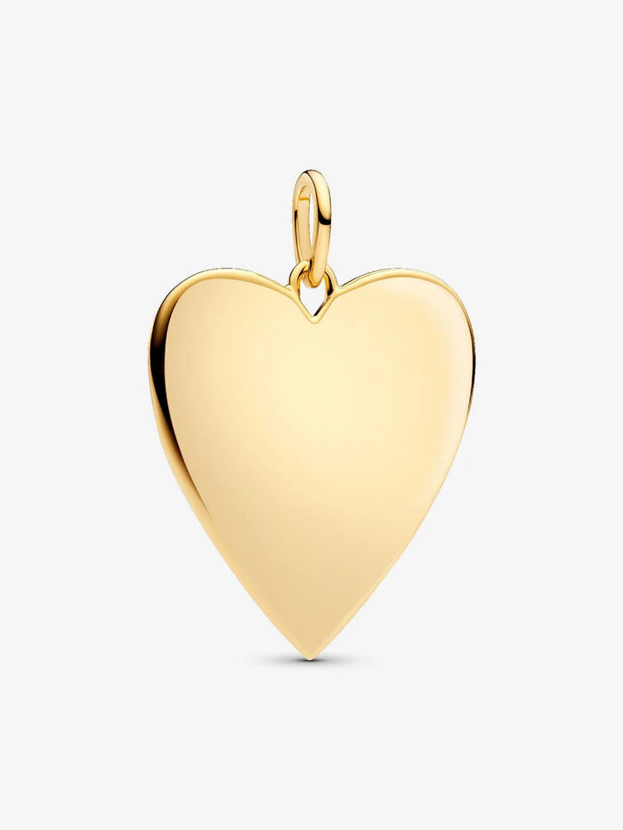 Pandora Engravable Heart Oversized Tag Pendant