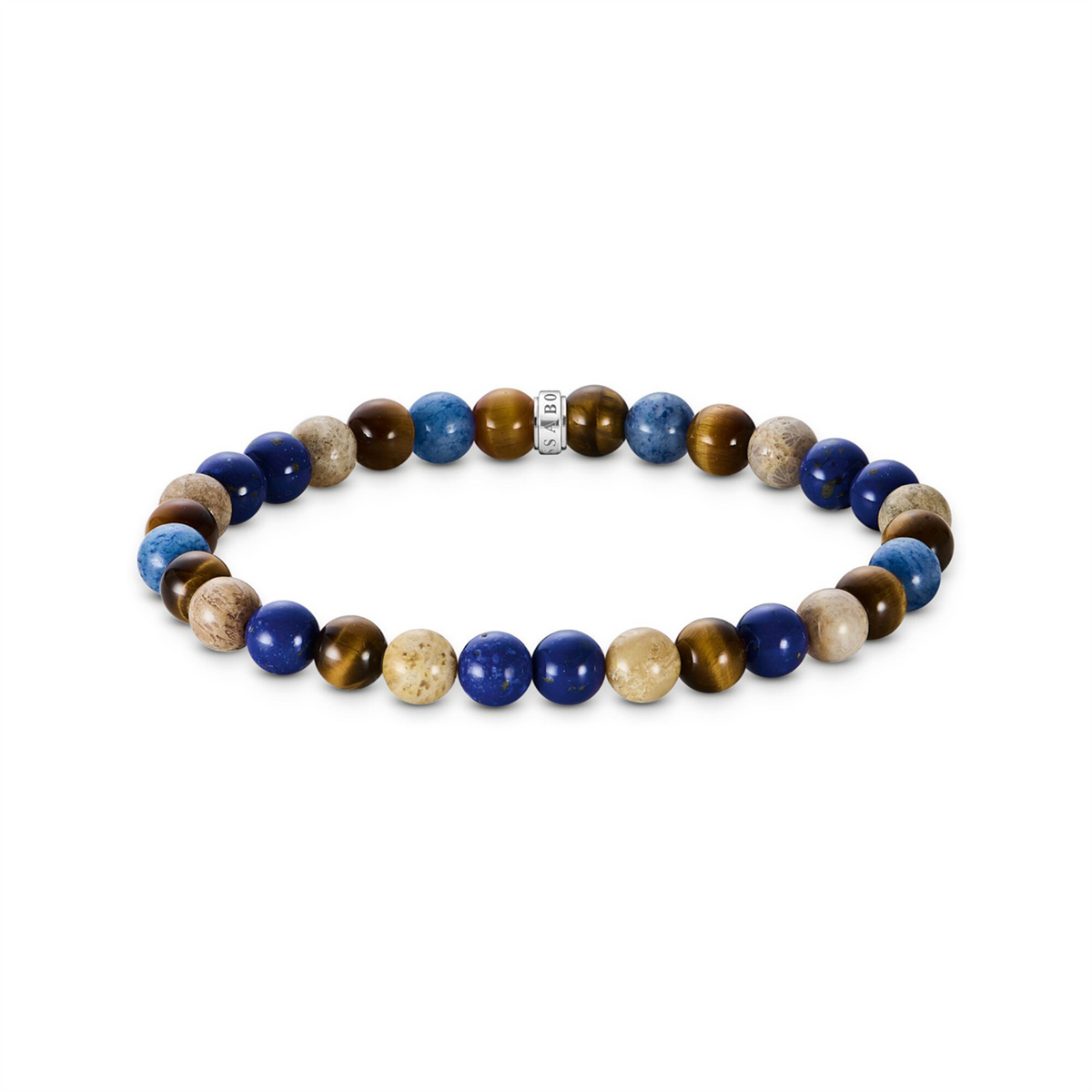 Thomas Sabo Earth and blue beads bracelet