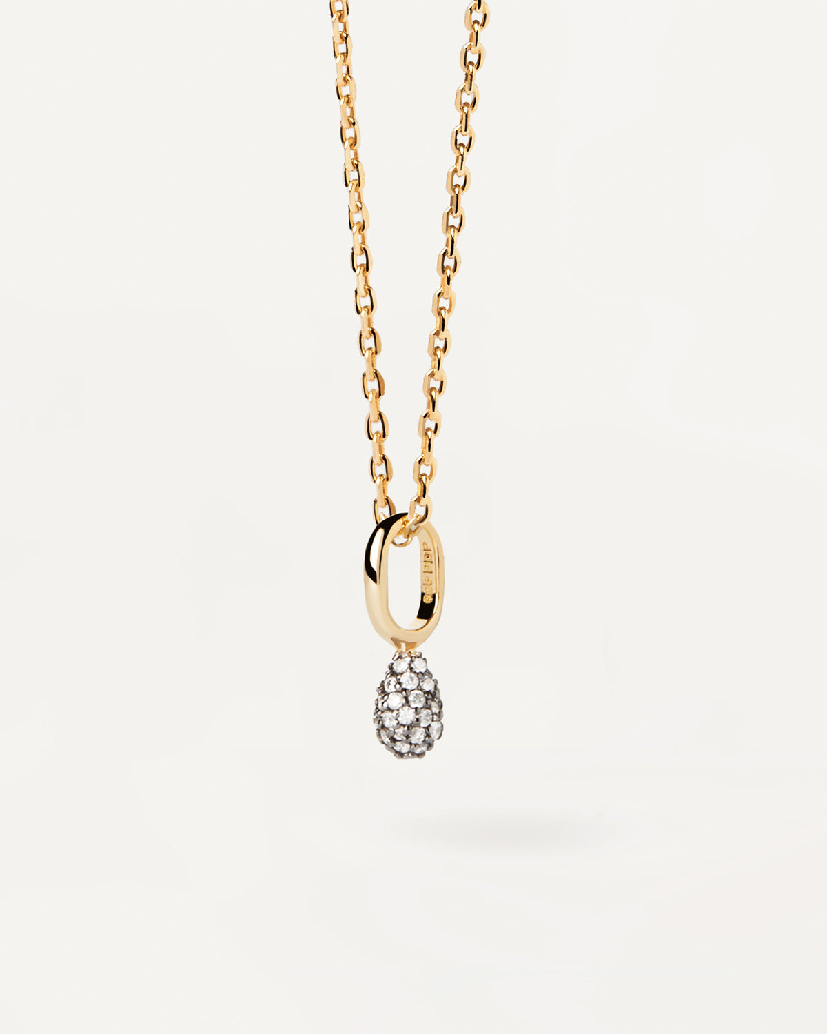 PdPaola Pave Lava Necklace