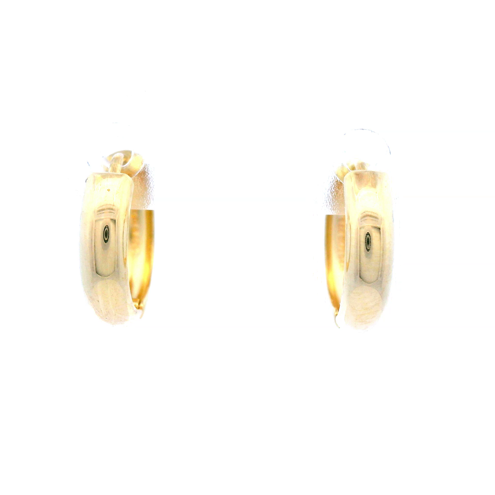 9 Carat Yellow Gold Earrings Yellow Gold Hoop Earrings Burrows Jewellers
