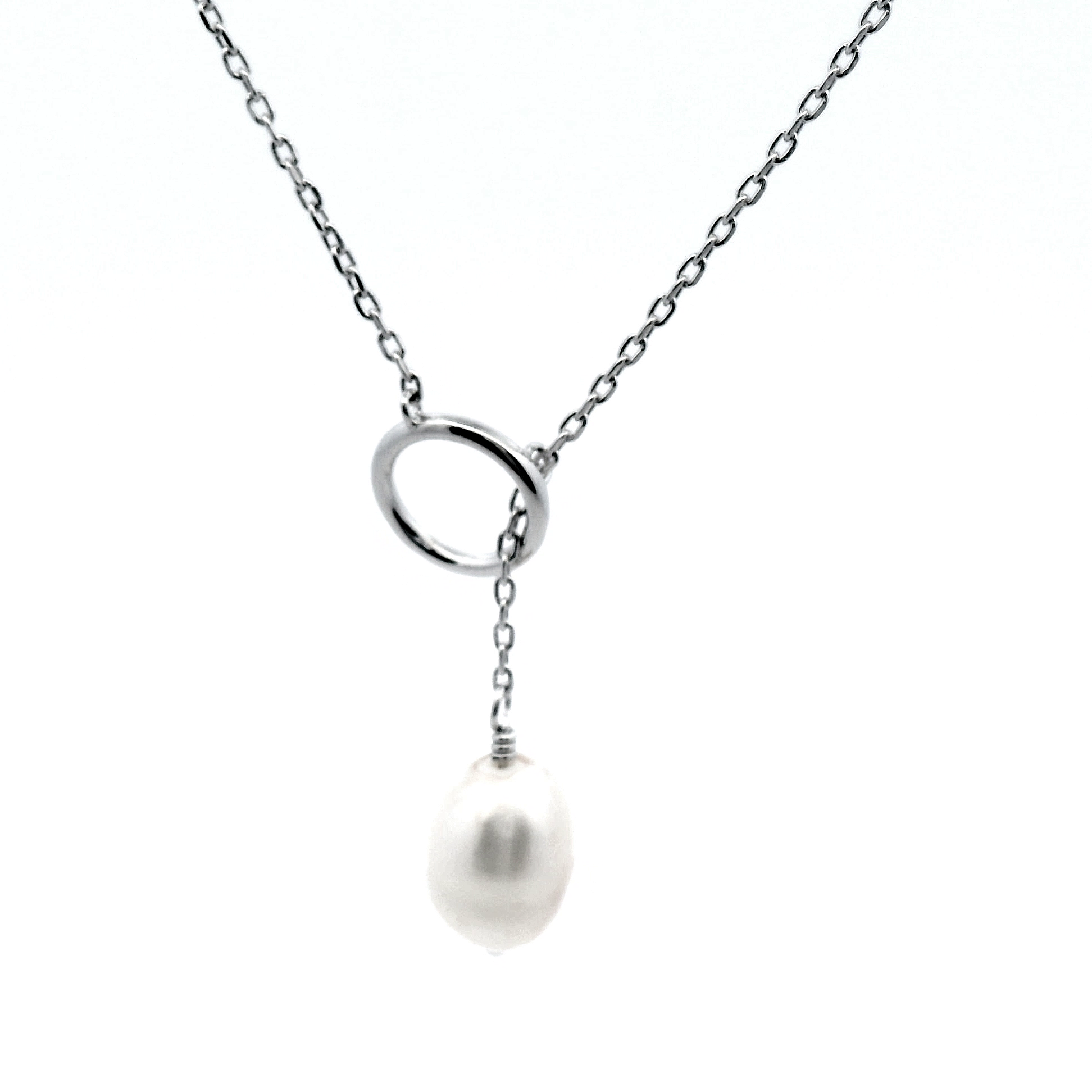 Pearl Drop Fine Necklace