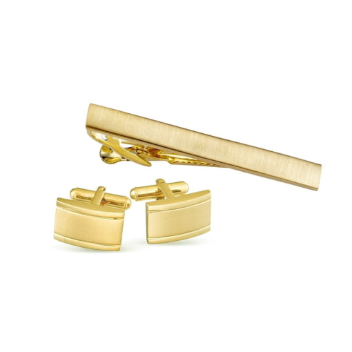 Fashion Cufflink set with Tie Bar
