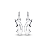 Pandora Splittable Butterfly Dangle Charm