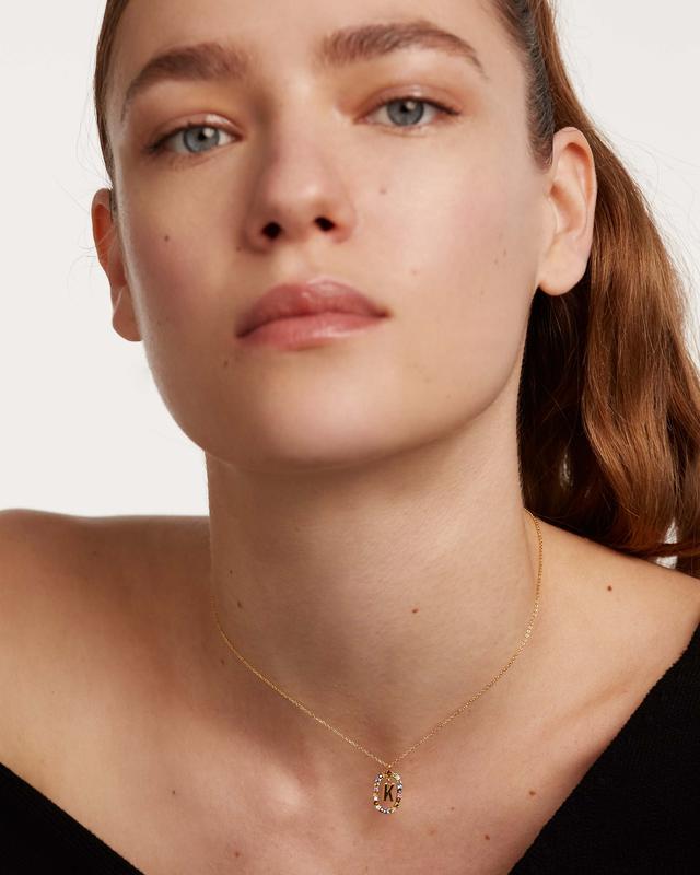 PDPAOLA Letters 2021 Z Necklace
