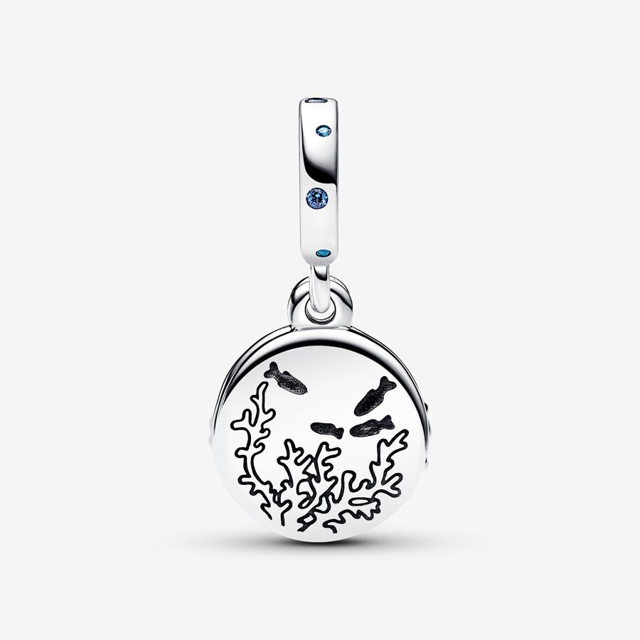 Australian Coral & Fish Double Dangle Charm