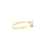 Sapphire and Diamond Dress Ring in Yellow Gold