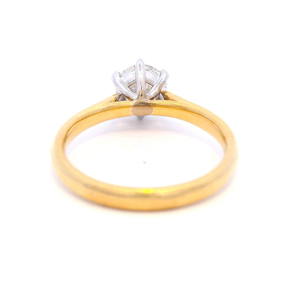 Round Brilliant Cut Diamond Engagement Ring