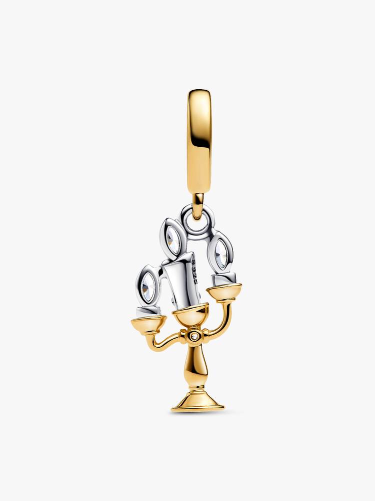 Pandora Disney Beauty and the Beast Lumiere Dangle Charm