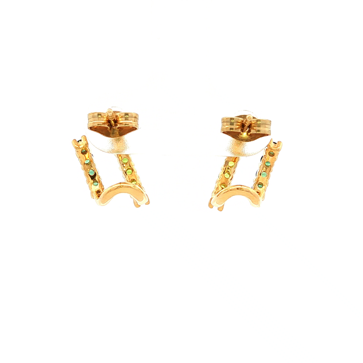 Scala Sapphire Earrings in Yellow Gold