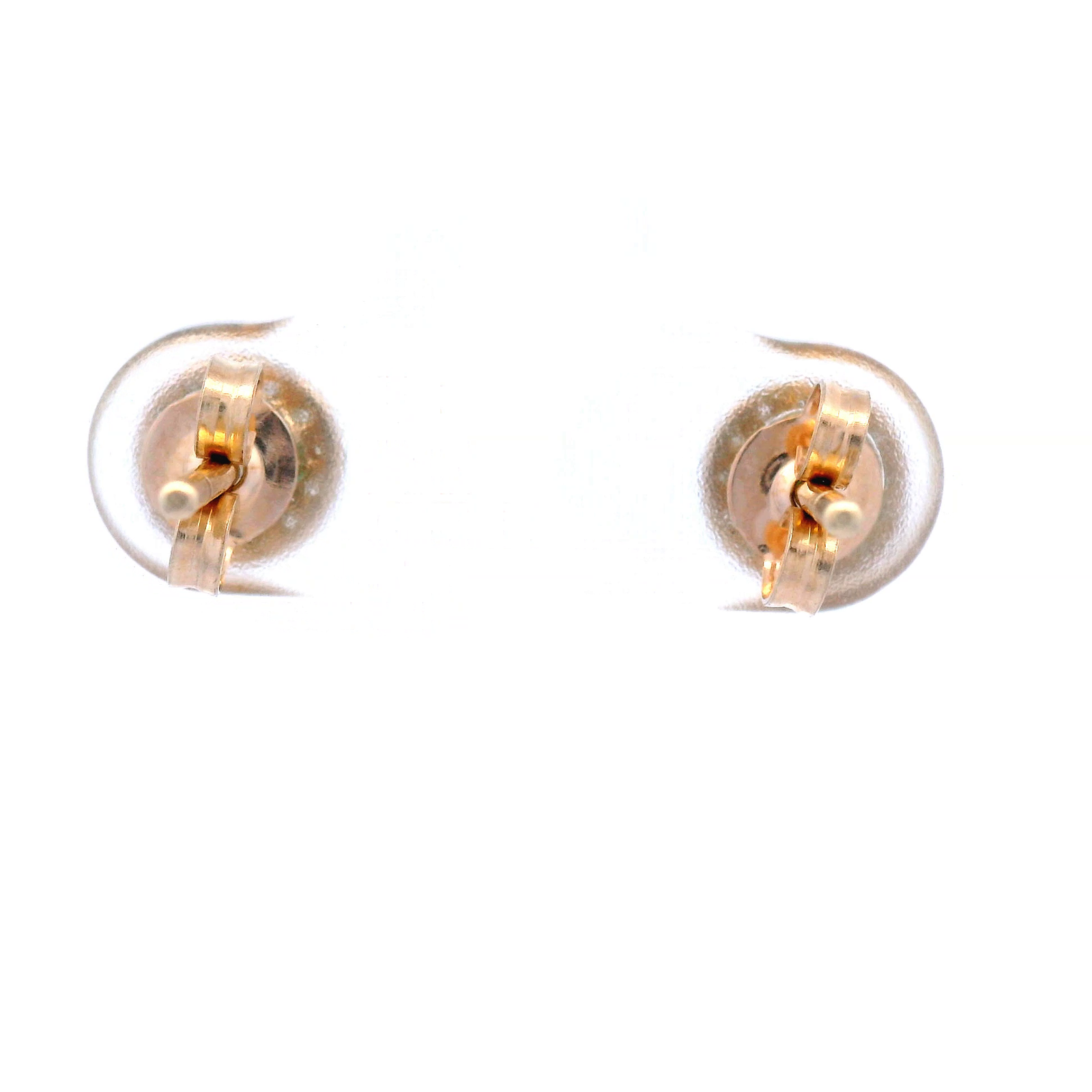 9ct Gold Emerald & Diamond Earrings