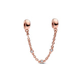 Pandora Triple Clear Stone Safety Chain