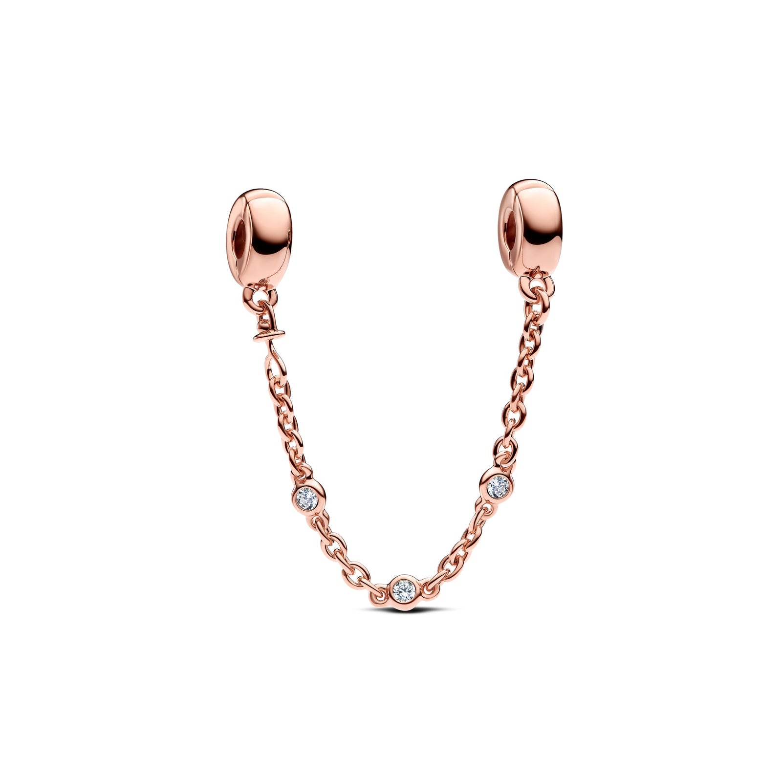 Pandora Triple Clear Stone Safety Chain