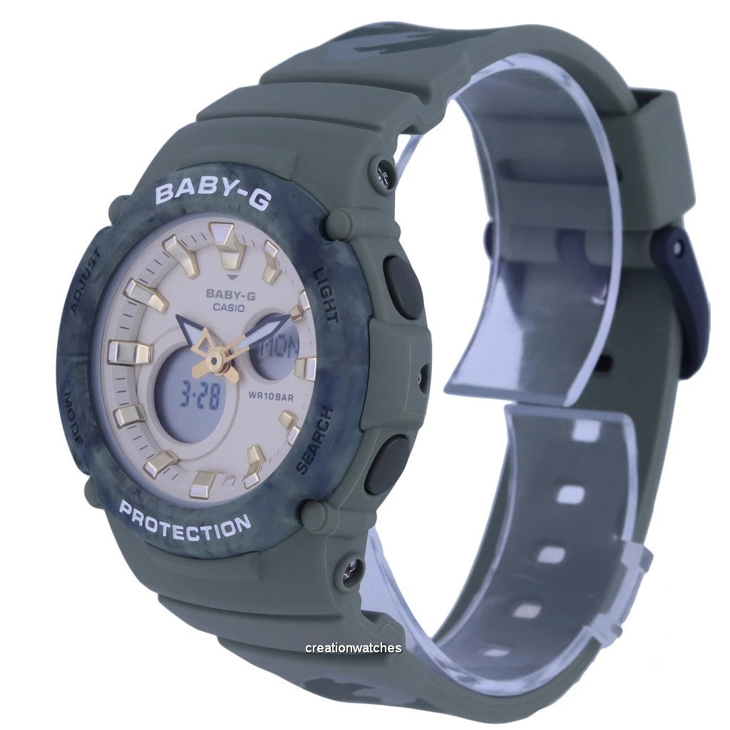 Baby G Forest Green and Resin Band BGA275M-3A