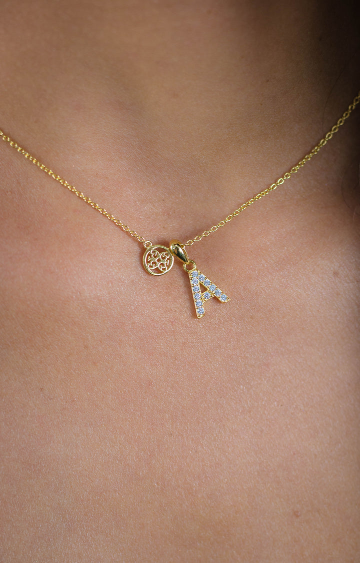 Georgini Luxury Letters A Initial Pendant