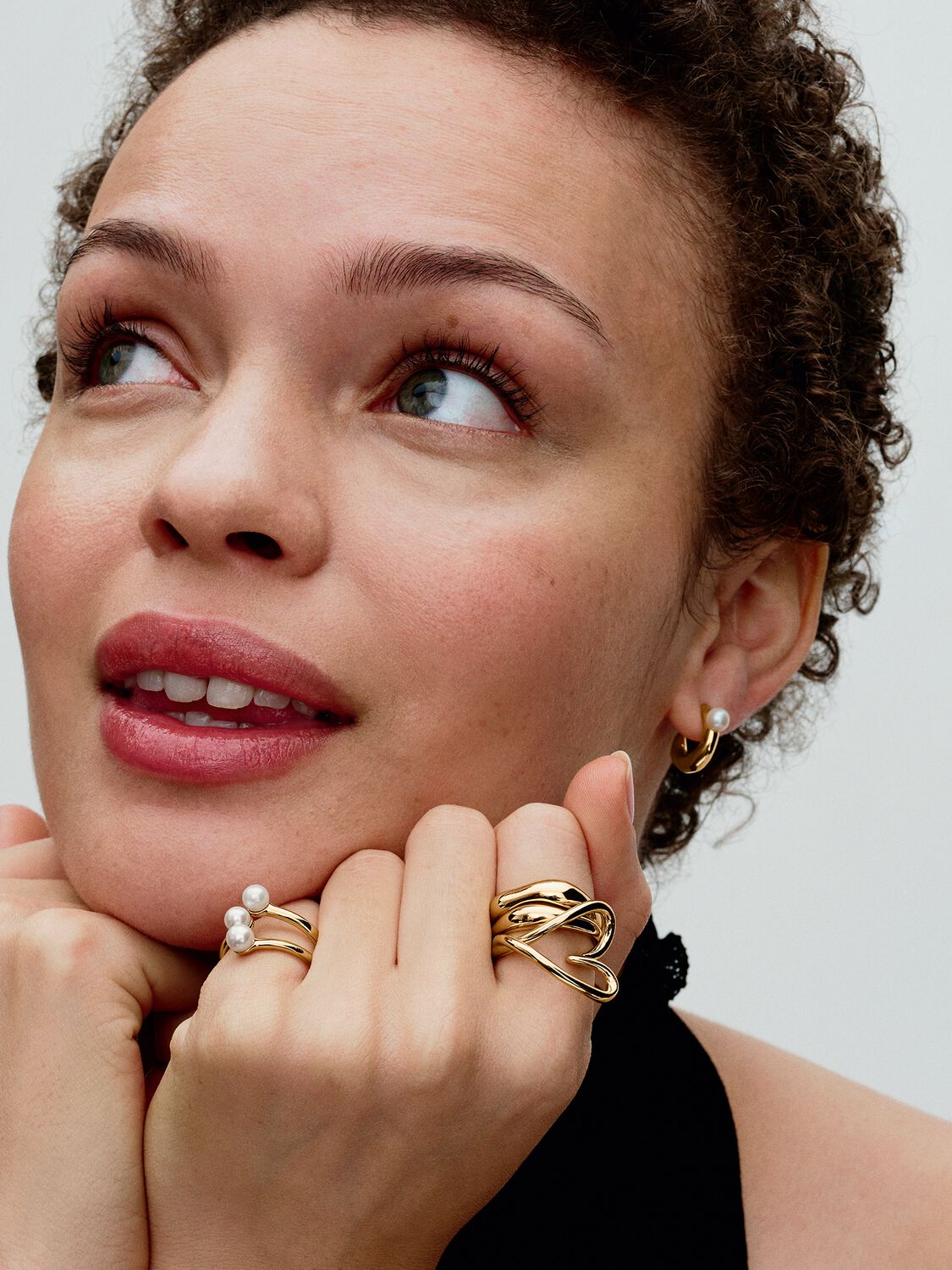 Organically Shaped Heart Ring