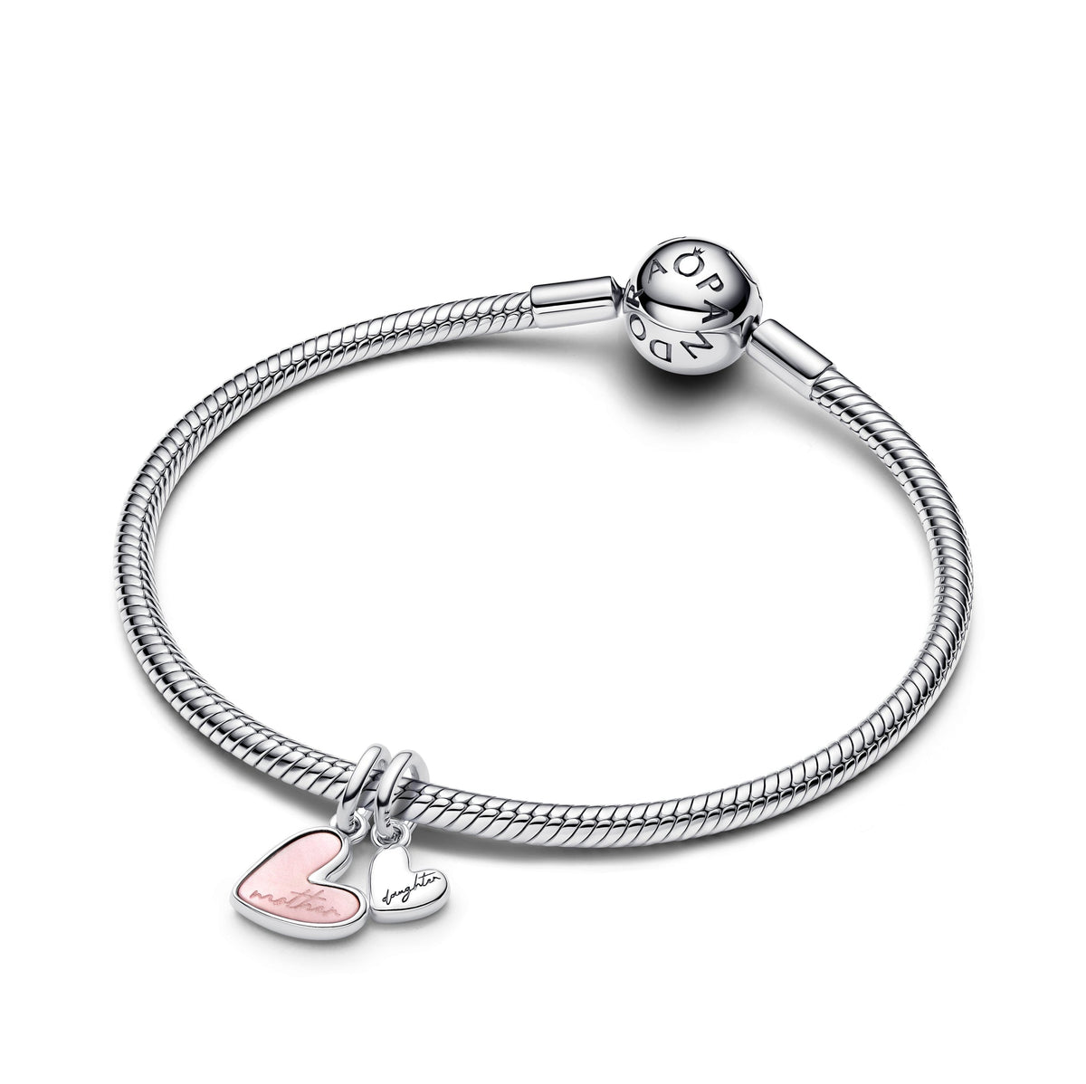Pandora Pink Mother & Daughter Splittable Dangle Charm
