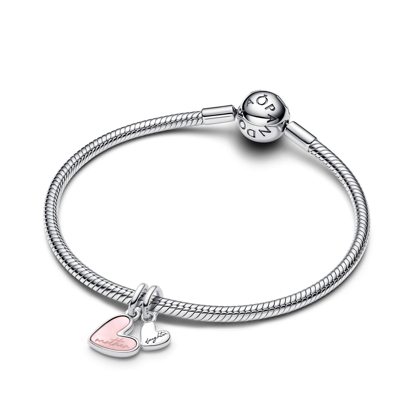 Pandora Pink Mother & Daughter Splittable Dangle Charm