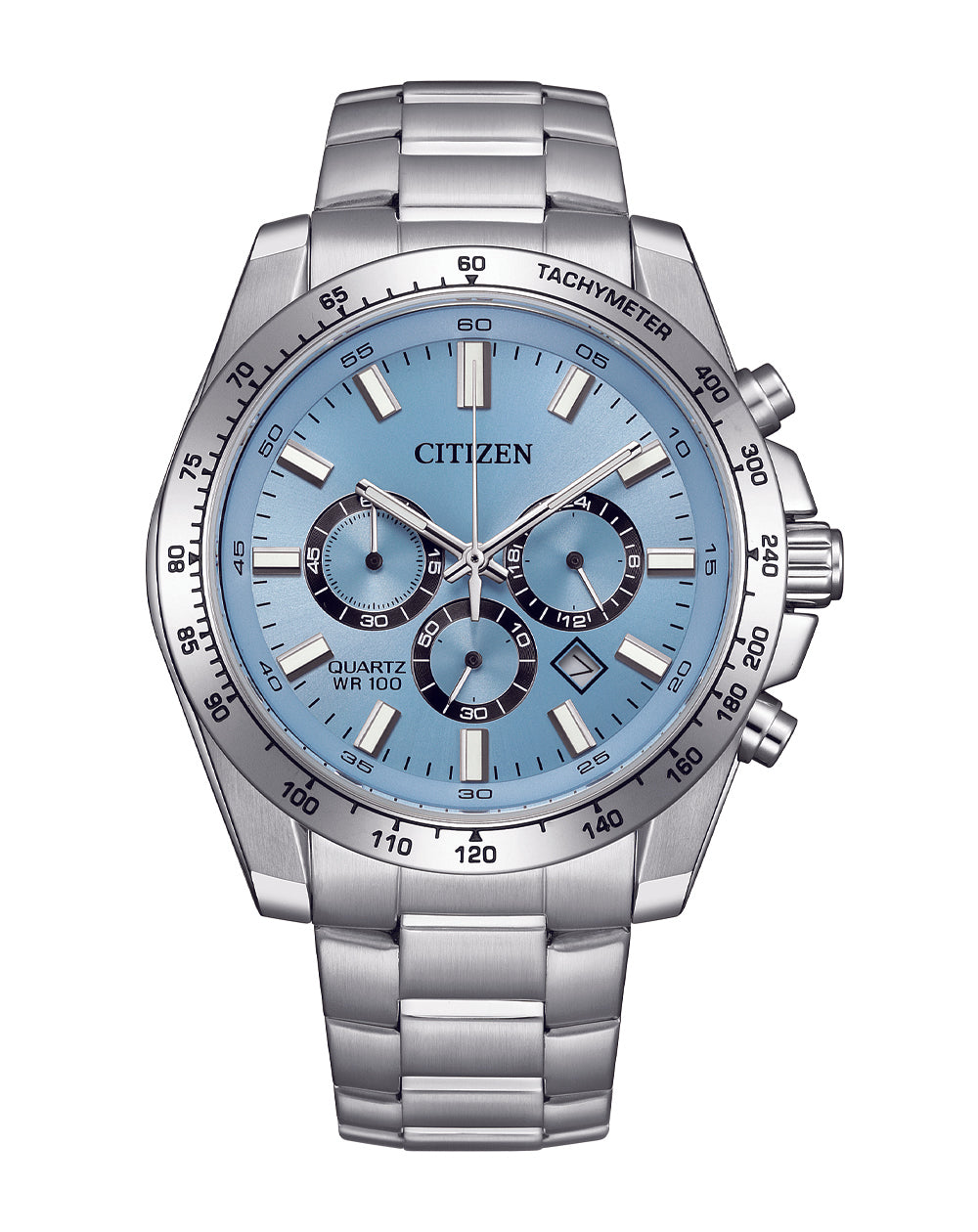 Citizen Quartz Chronograph Blue Steel AN8230-59L