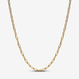 Elongated Link Chain Necklace