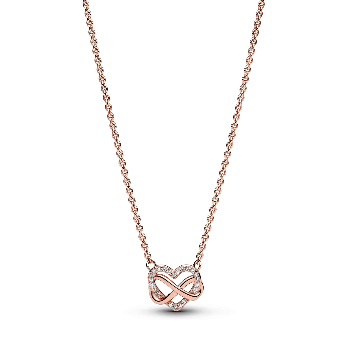 Pandora Sparkling Infinity Heart Collier Necklace