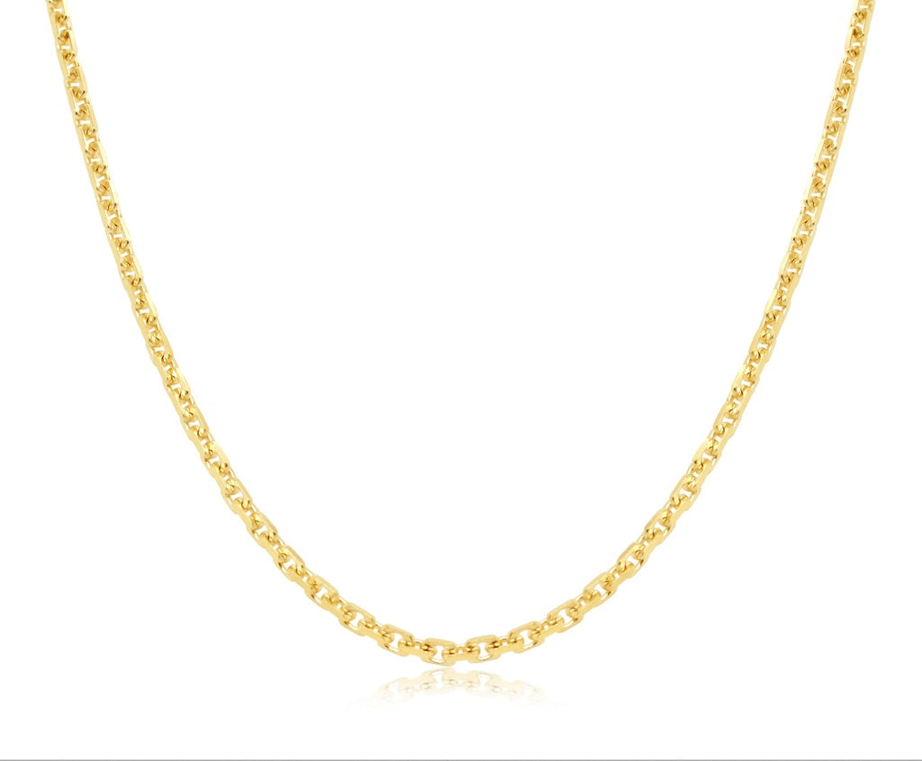 Solid Hammered Diamond Cut Cable