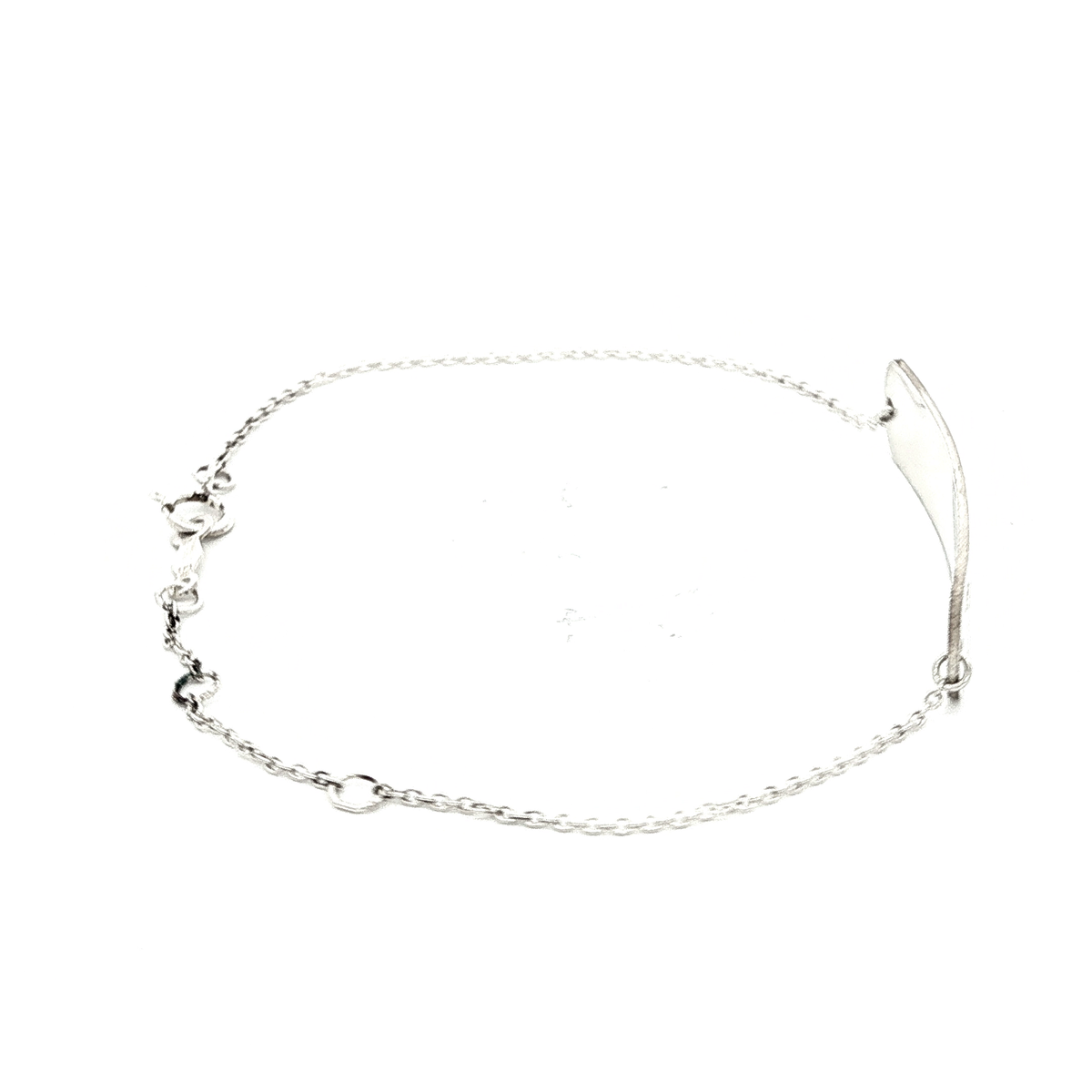 Engravable Curved Medical Bracelet