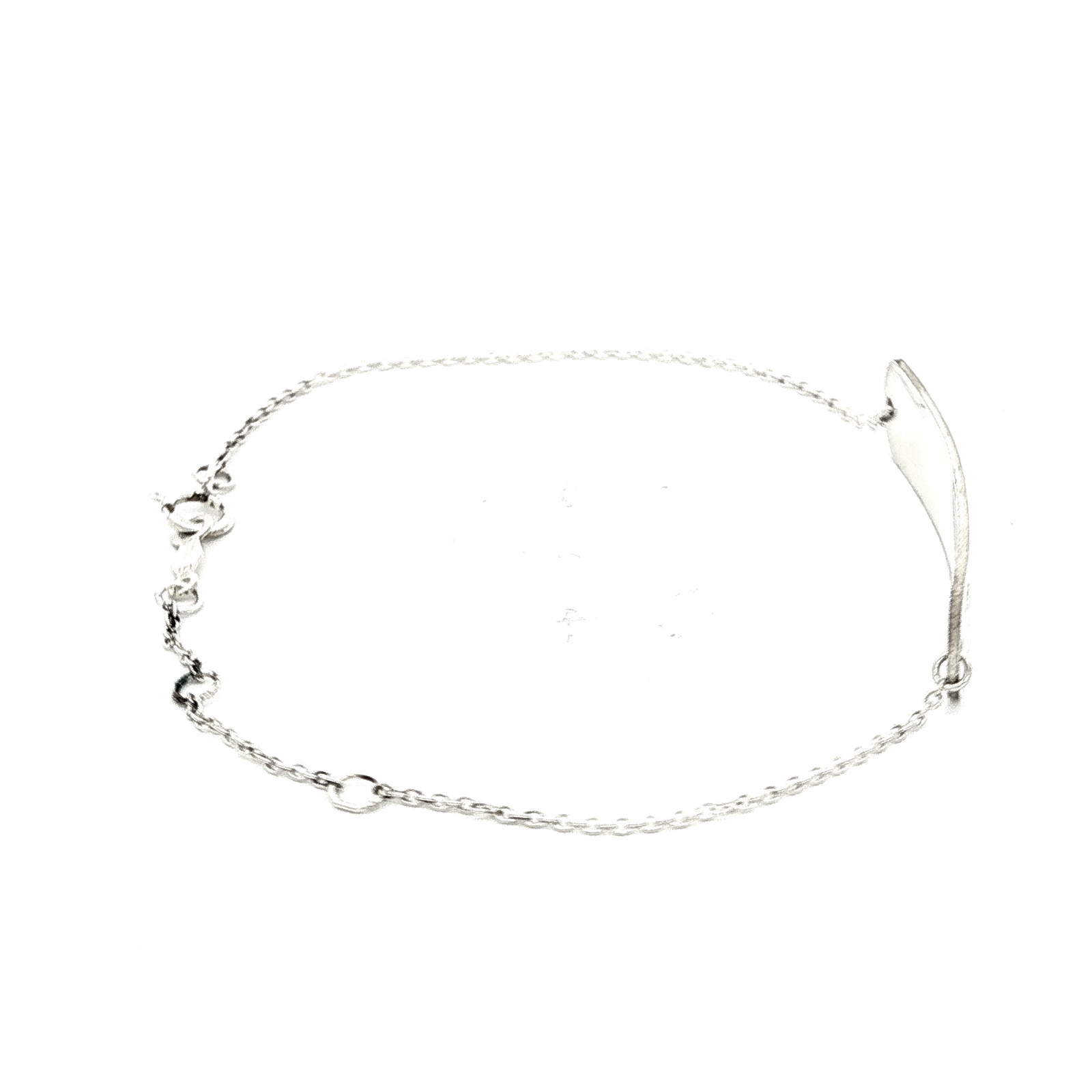 Engravable Curved Medical Bracelet