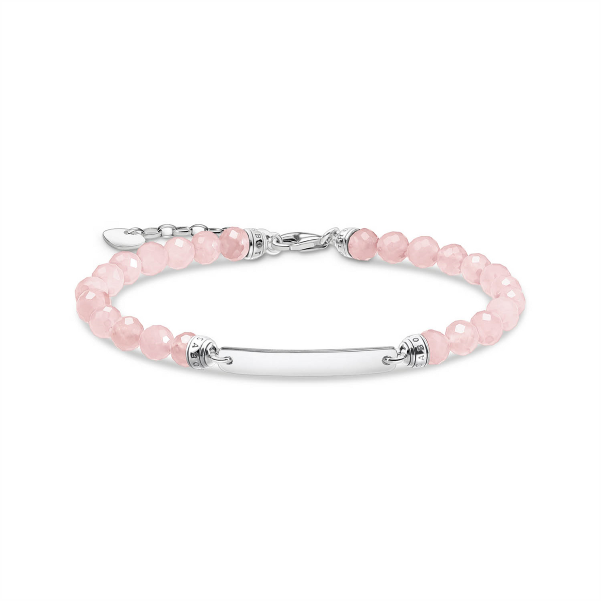 Thomas Sabo Bracelet Pink Pearls Silver