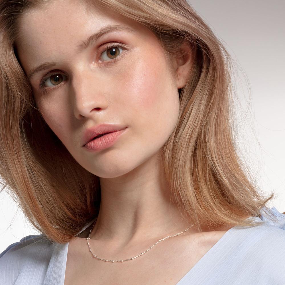 Thomas Sabo Silver Round Belcher Chain 50cm