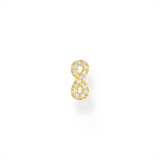 Thomas Sabo Single Gold Infinity Stud
