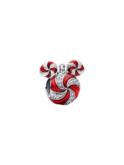 Pandora Disney Mickey Mouse Christmas Ornament Charm