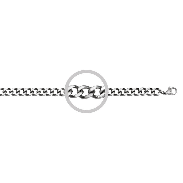 Blaze Stainless Steel 7MM Curb Chain