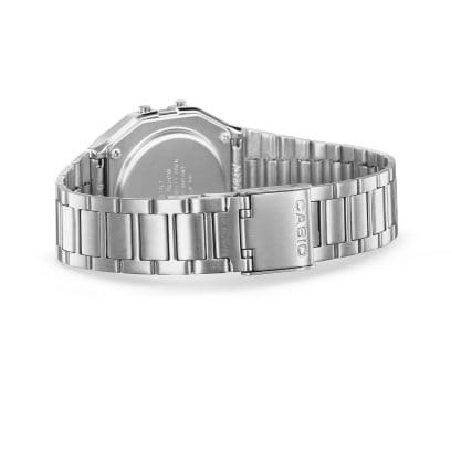 Casio Vintage A158WA-1D Silver Stainless Steel Watch Unisex