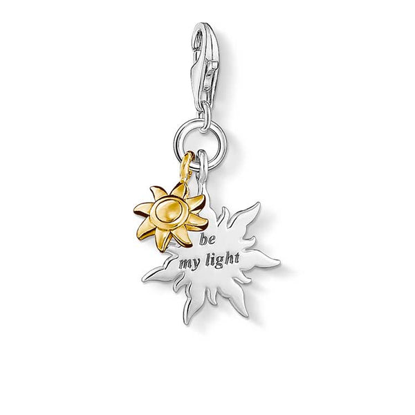 Thomas Sabo Charm Club Be My Light Gold Plated Charm