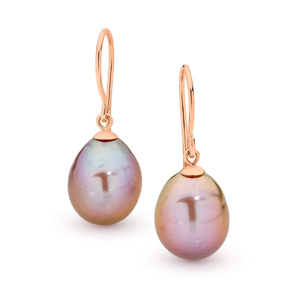 Ikecho Raspberry Radiance Earrings
