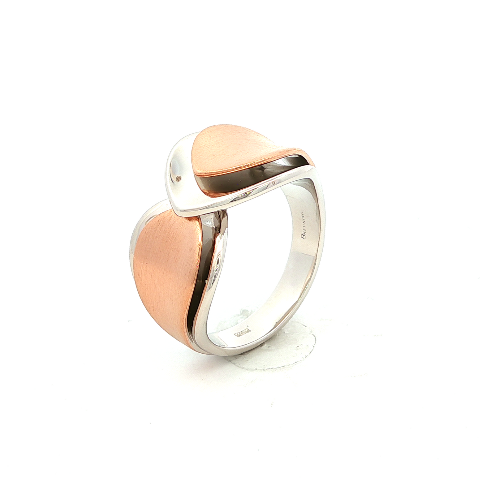 Rose Gold Plated Sterling Silver Ring