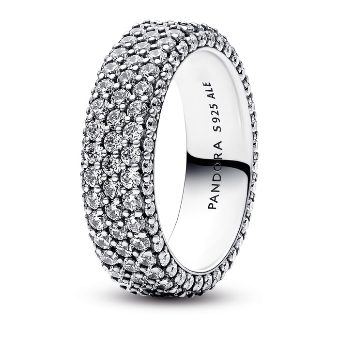 Pandora Timeless Pavé Triple-Row Ring