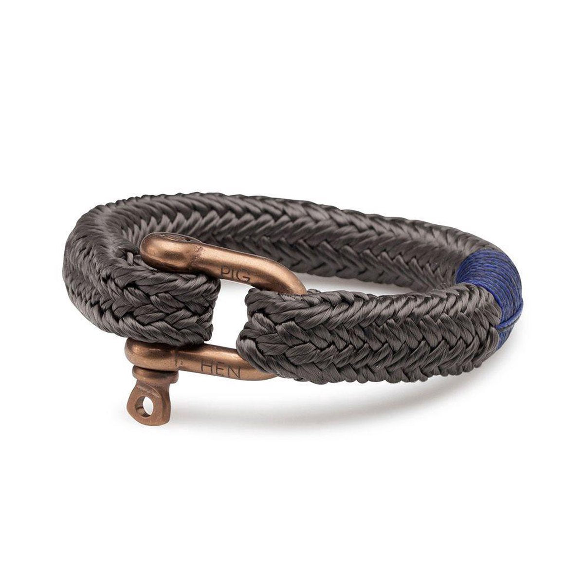 Pig & Hen Bracelet Barato Bob Dark Gray P13-83000-M Size M