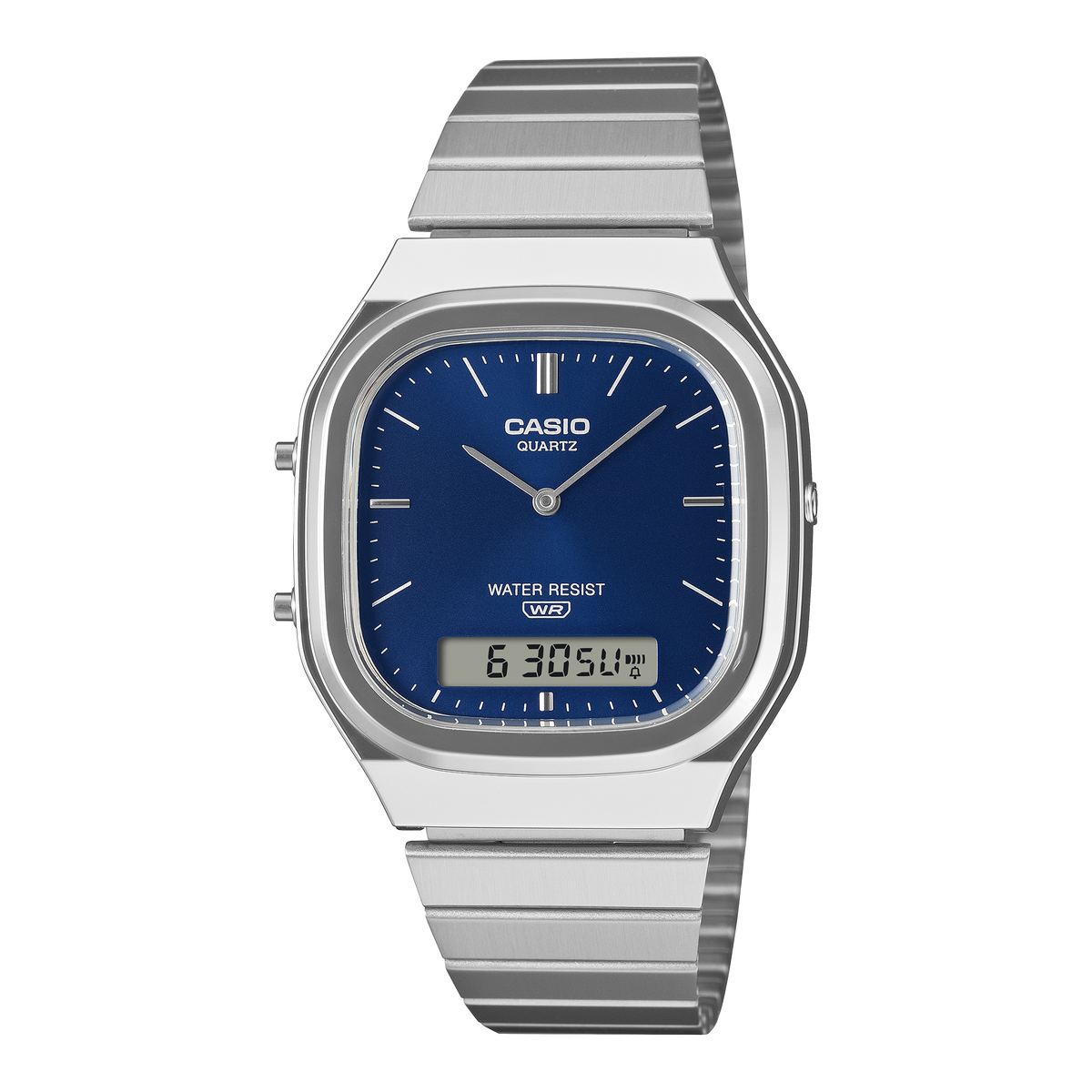 Casio Square Duo, Blue Dial AQ240E-2A2